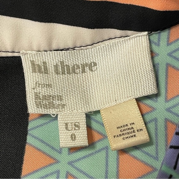 HI THERE from KAREN WALKER for ANTHROPOLOGIE NWOT Modernist Shift Dress - Picture 5 of 7